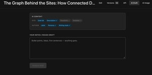 AI blog post creation assist